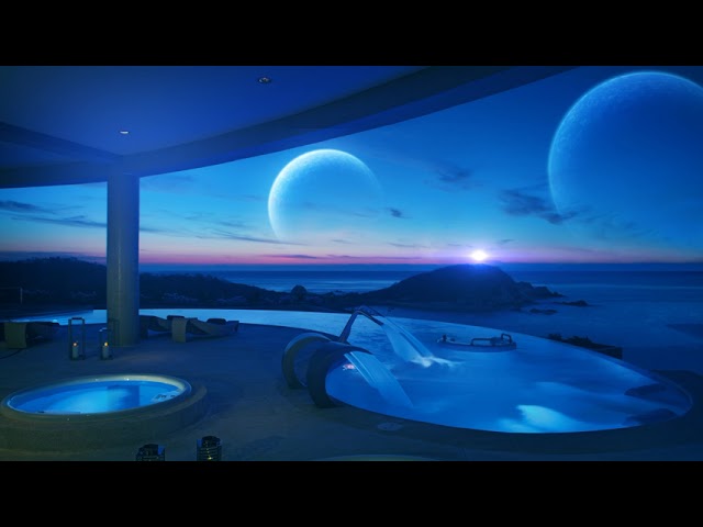 Balcony Sunrise - Sitting Poolside