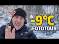 ❄️ Landschaftsfotografie bei -9 °C – Eisige Magie an den Schleierwasserfällen ❄️
