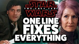 How ONE LINE Fixes The Last Jedi