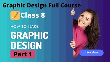Graphic Design full course | Class -8| Part-1/ গ্রাফিক্স ডিজাইন বাংলা টিউটোরিয়াল | Js Jaidul Islam
