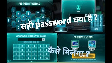 Free Fire new the puzzle event | Password kya hai | Reward Kaise milega | Garena Free Fire ||