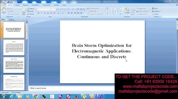 Brain storm optimization for electromagnetic applications continuous and discrete-2019-20