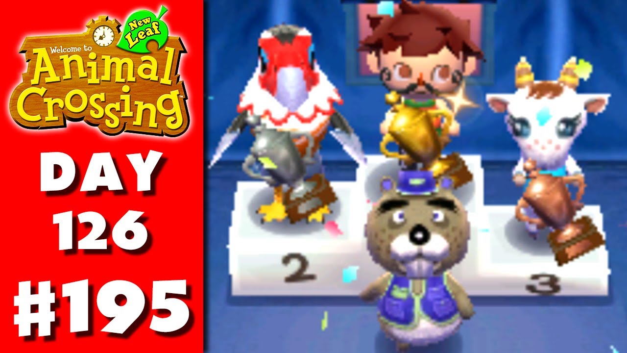 Animal Crossing New Leaf Part 195 Fishing Tourney Nintendo 3ds Gameplay Walkthrough Day 126 Youtube