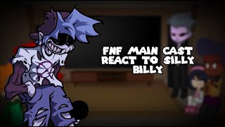 FNF Main Cast react to Vs Yourself (Hit Single Real: Silly Billy)
