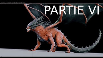 DRAGON SPEED MODELING - Part 6 (Blender, Zbrush)