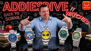 I Tested THESE 11 Addiesdive Watches - Better Value Than Pagani Design Watches!
