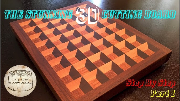 3D Cutting Board Plans — NEWTON MAKES