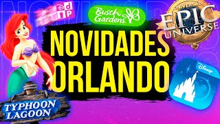 NOVIDADES de ORLANDO e dos PARQUES [Março de 2024]