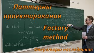 Яковлев М.Я., мехмат МГУ. C++, занятие XIII. Операторы наследников и паттерн Factory Method