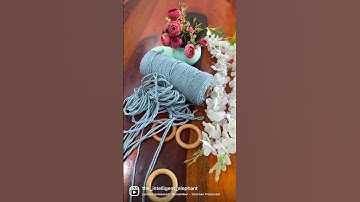 Macrame curtain tie #macrame #macramewallhanging #macramewalldecor #macrameartist #macramecreation
