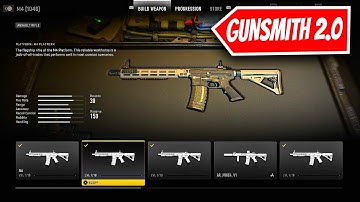 WARZONE: FIRST LOOK AT NEW GUNSMITH 2.0 SYSTEM FROM MODERN WARFARE 2 (Warzone Update)