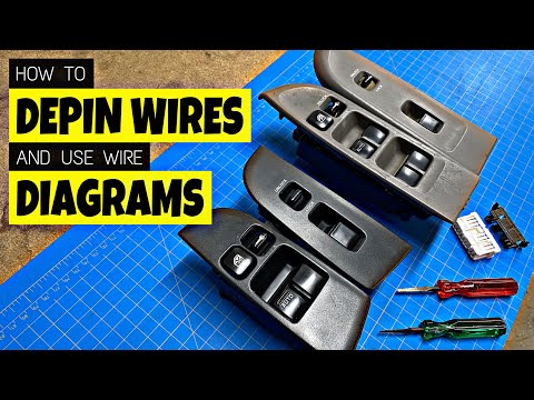GC8 Window Switch Install (depin & wire diagrams!)