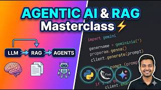 Learn Agentic AI & RAG From Scratch: Complete Python Masterclass 🤖