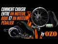 Moteur roue VS moteur pédalier : Quoi choisir pour son vélo électrique ?