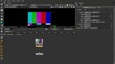 NUKE101 13  Transform PTZR & Keyframe Animation