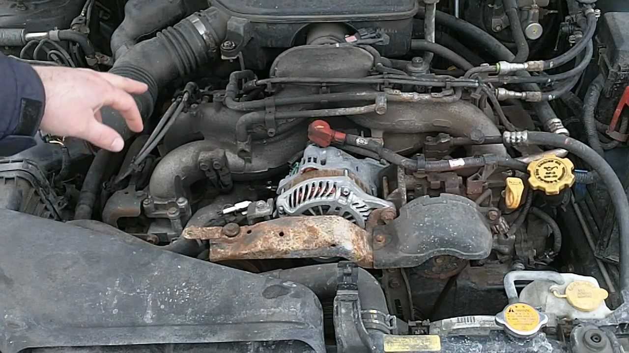 Subaru P0302 Cylinder 2 Misfire Code - YouTube 1998 subaru legacy engine schematic 