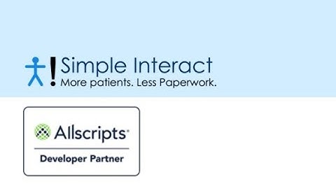 Simple Interact - AllScripts Integration