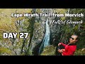 Snt day 27 cape wrath trail morvich and falls of glomach  capewrathtrail wildcamping