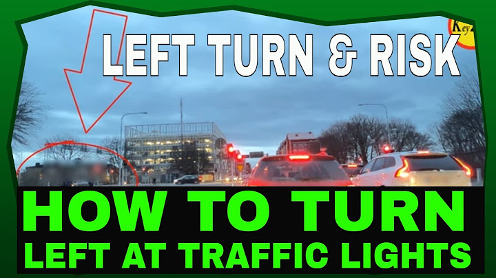Turn left at the traffic lights nghĩa là gì
