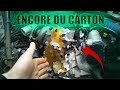 Je moccupe de placer le turbo encore du carton