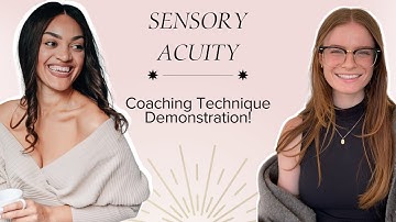 NLP Coaching Demo | How To Notice Shifts in Your NLP Clients | Sensory Acuity