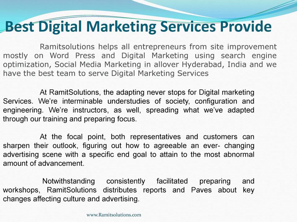 Digital Marketing Agency %7C Digital Marketing Company %7C Ramit ...