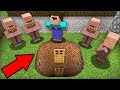 WHO LIVES IN THIS SECRET STRANGE PIT IN MINECRAFT? ? 100% TROLLING TRAP !