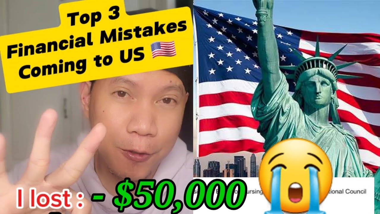 my 3 Biggest Financial Mistakes coming to the US / learn from my