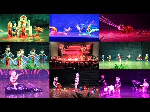 Video: Marionette sull'acqua vietnamite - Divertimento con i burattini tradizionali