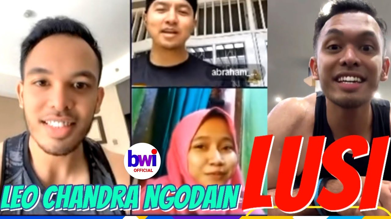 🔴LIVE ~ LEO CHANDRA NGODAIN LUSI WITH BANG ABRAHAM❗ - YouTube