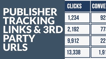 TUNE Partner Marketing Platform: Partner Tracking Links & 3rd Party URLs