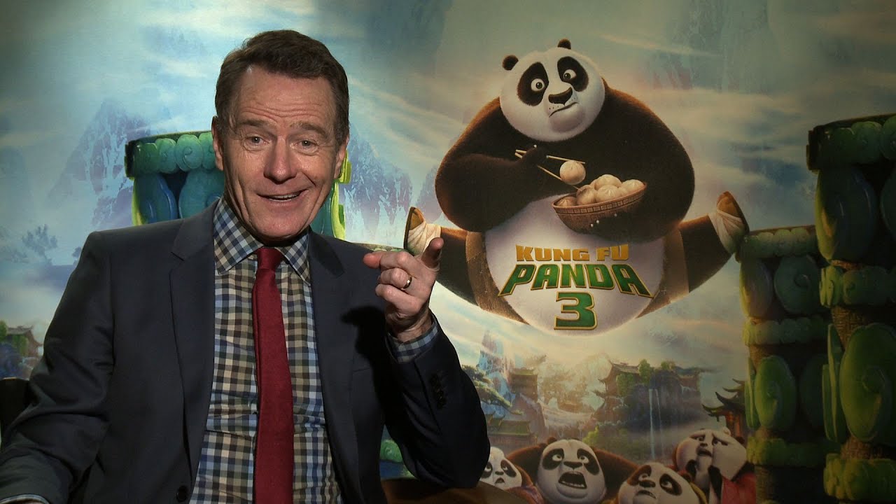 KUNG FU PANDA 3 Interview Bryan Cranston YouTube