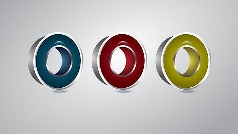 Illustrator CC Tutorial | Logo Design | How to Create 3D Logo Design with Glossy Effect