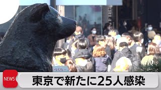 東京で新たに25人感染（2021年11月5日）