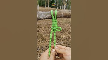 Most practical knot tying tutorial for you #shorts #knottutorial #knots #knotart #git @DoiT_03