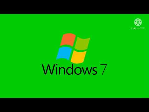 Microsoft Windows 7 Startup Sound But Green Screen Version