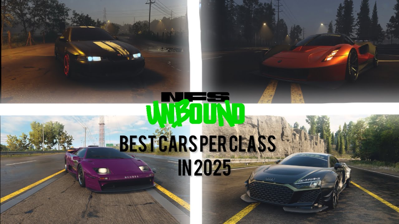 NFS Unbound | Best Cars Per Class in 2025