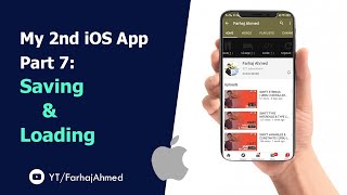 Lesson 25: MY 2ND iOS APP - PART 7 | SAVING & LOADING USING PLIST FILE | URDU | FARHAJ