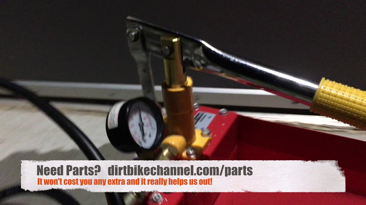 How to fix a 2 stroke dirt bike pipe - Hydraforce Exhaust Blowout Kit