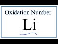 Oxidation Numbers of Lithium and Chlorine