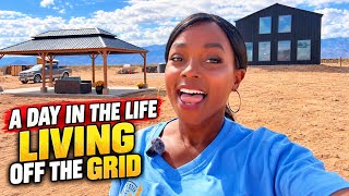 LIVING OFF GRID IS NEVER BORING! SUBSCRIBER GIFTS,CHICKENS & STORMS!