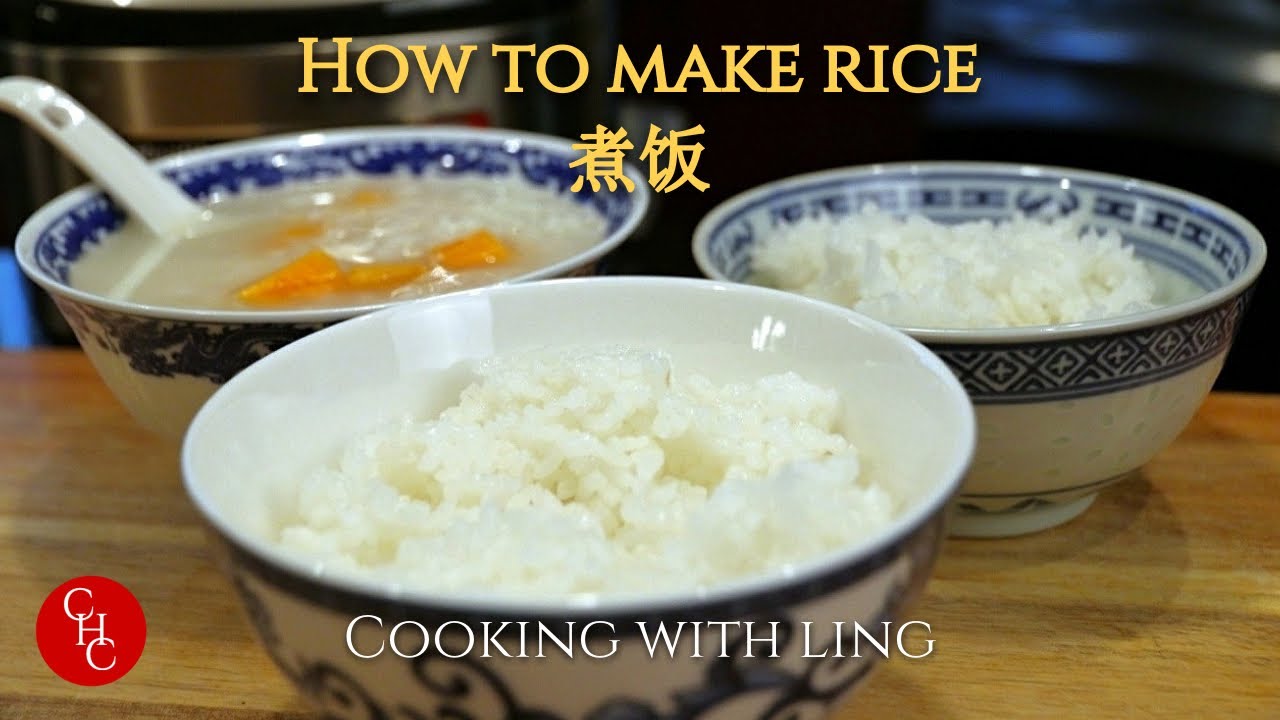 How to make rice perfectly with or without a rice cooker, did you ever make congee? 煮米饭 | ChineseHealthyCook