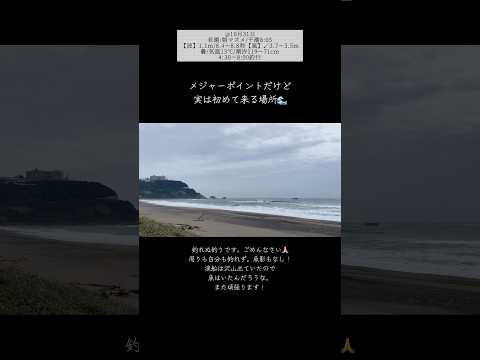サーフvol.46荒れたサーフを攻略したい