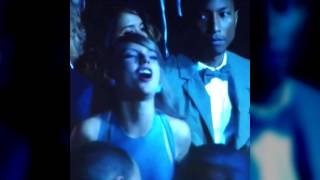 Pharrell Judging Taylor Swift Dancing 2015 Grammys
