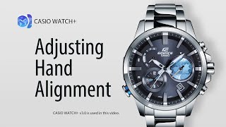 CASIO EQB-600 Adjusting Hand Alignment - YouTube