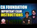 CA Foundation May 2026 – Don’t Enter Exam Without Watching This!