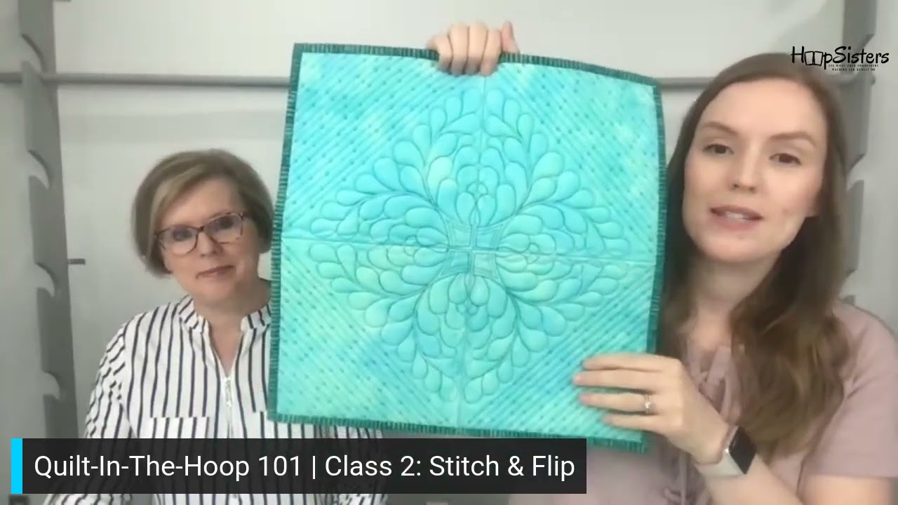 Quilting With Magnetic Hoops: The Technique