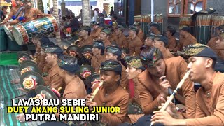 Download Lagu Lawas Bau sebie perfom duet akang suling junior Gendang beleq putra mandiri MP3