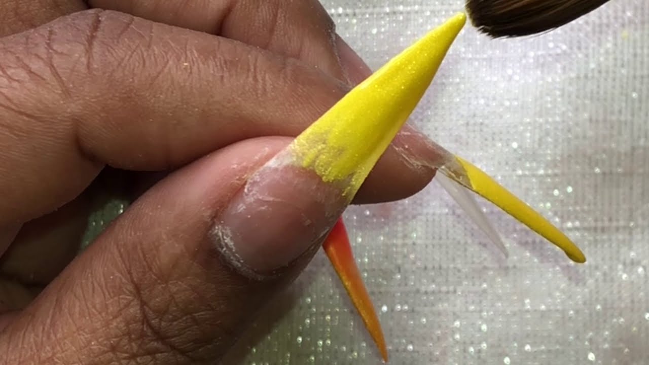 First Time Using Acrylic Nail Haul JC Beauty Concepts YouTube