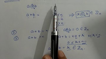 Zn under addition modulo n forms an abelian group.